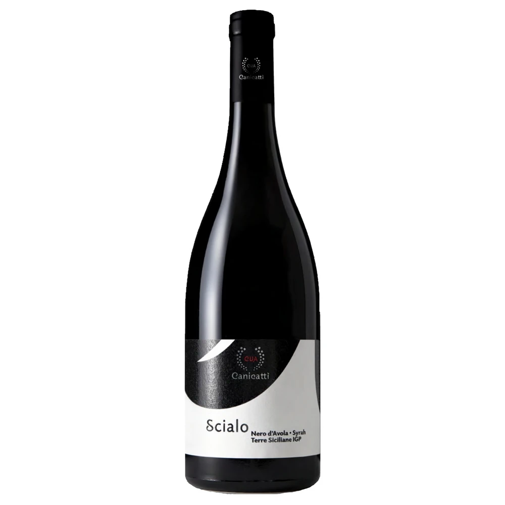 CANICATTI SCIALO NERO D’AVOLA&SYRAH SICILIA DOC 0.75 L