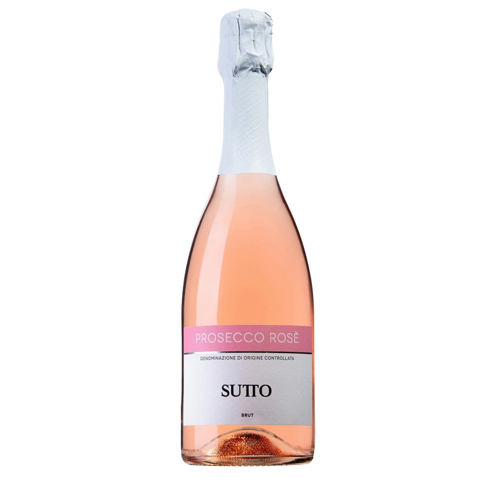 SUTTO PROSECCO DOC ROSATO SPUMANTE BRUT 0.75L