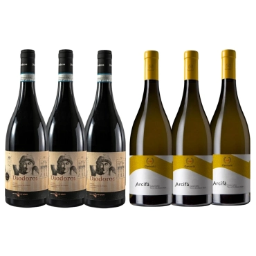 Pachet Cadou CVA Canicatti Mix 03 – Sticla vin – CANICATTI