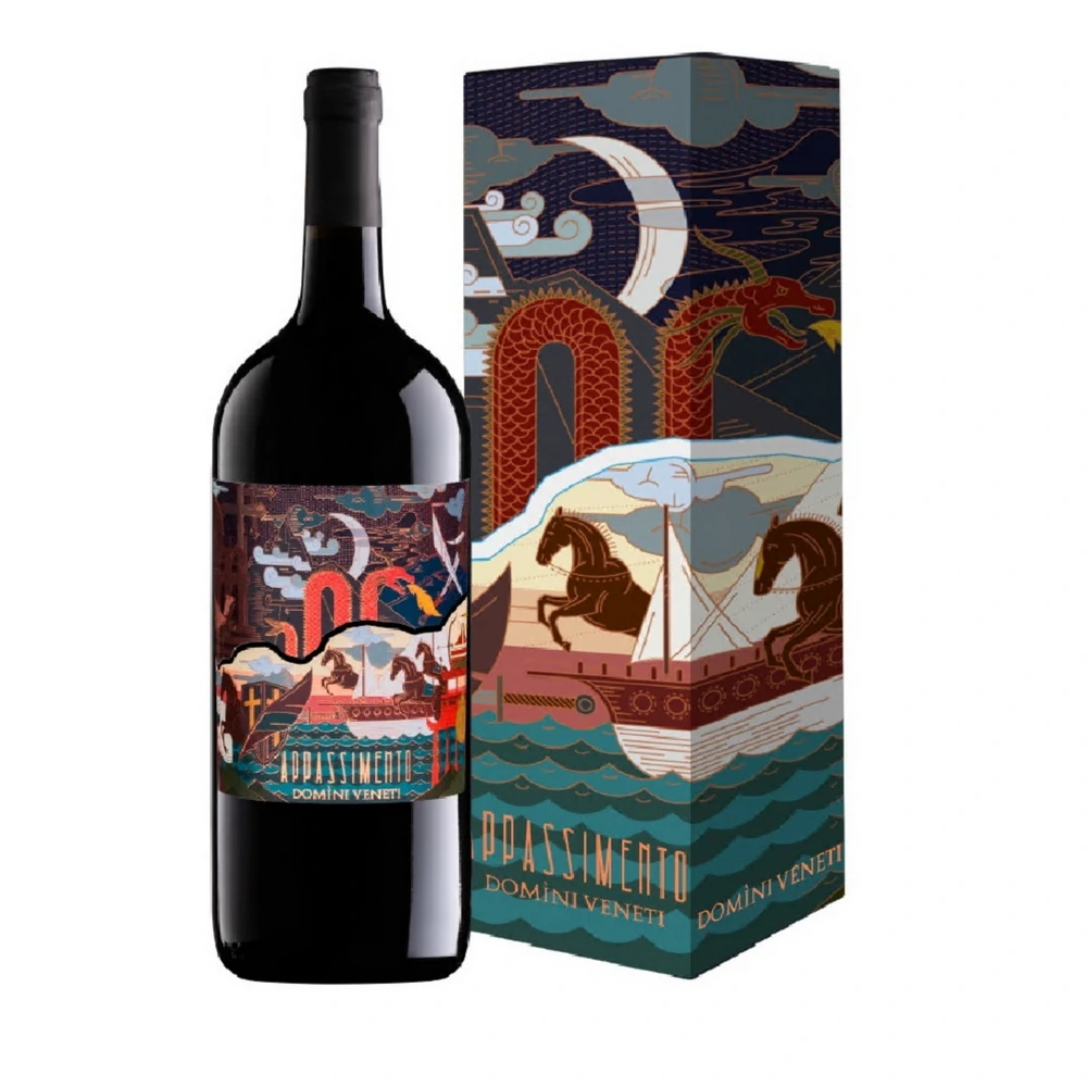 DOMINI VENETI APPASSIMENTO ROSSO VENETO PASSITO IGT, MAGNUM CUTIE CADOU 1×1,5L