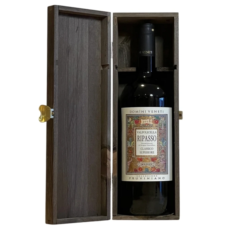 Domini Veneti Pruviniano Valpolicella Ripasso Classico Superiore DOC Magnum Cutie Lemn – Sticla vin Roșu – DOMINI VENETI